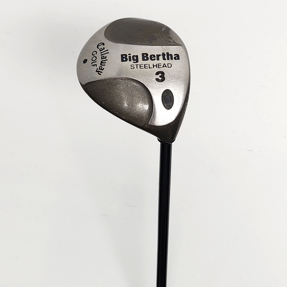 Callaway Big Bertha Steelhead 3 Wood Firm-Flex RCH 99 Graphite RH 43" (Bad Grip) - Picture 1 of 12